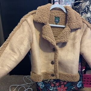 Jacket Wild Fable Tan Teddy